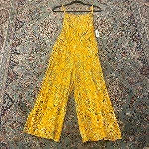 Old Navy Yellow Jumpsuit